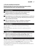 Preview for 37 page of Philips HR1341 User Manual