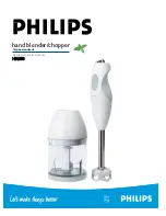 Preview for 1 page of Philips HR1358 Specifications