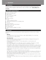 Preview for 44 page of Philips HR1367/00 User Manual