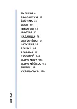 Preview for 5 page of Philips HR1368 Manual