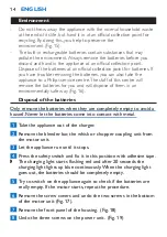 Preview for 14 page of Philips HR1368 Manual