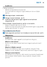 Preview for 43 page of Philips HR1368 Manual