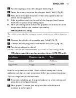 Preview for 11 page of Philips HR1370 Instruction Manual