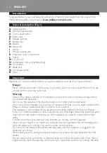 Preview for 6 page of Philips HR1377 User Manual