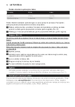 Предварительный просмотр 54 страницы Philips HR1377 User Manual