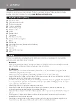 Предварительный просмотр 56 страницы Philips HR1377 User Manual