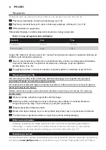 Предварительный просмотр 66 страницы Philips HR1377 User Manual