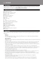 Предварительный просмотр 68 страницы Philips HR1377 User Manual