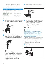 Preview for 70 page of Philips HR1378 User Manual