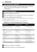 Preview for 40 page of Philips HR1396 Manual