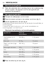 Preview for 56 page of Philips HR1396 Manual