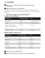 Preview for 100 page of Philips HR1397/01 User Manual