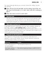 Preview for 9 page of Philips HR1399 User Manual