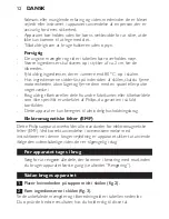 Preview for 12 page of Philips HR1399 User Manual