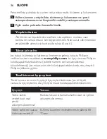 Preview for 36 page of Philips HR1399 User Manual