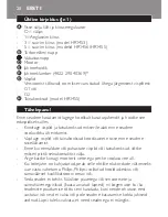 Preview for 20 page of Philips HR1453 User Manual