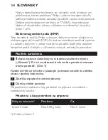 Preview for 104 page of Philips HR1560 User Manual