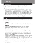 Preview for 6 page of Philips HR1570 User Manual