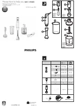 Preview for 1 page of Philips HR1609 Manual