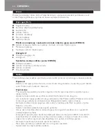 Preview for 34 page of Philips HR1650 User Manual