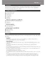 Preview for 41 page of Philips HR1650 User Manual