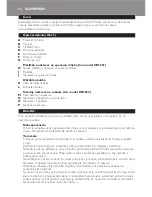 Preview for 90 page of Philips HR1650 User Manual