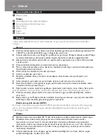 Preview for 60 page of Philips HR1720/50 User Manual