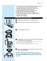 Preview for 95 page of Philips HR1861 Aluminium Collection Instructions For Use Manual