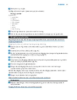 Предварительный просмотр 19 страницы Philips HR1871 User Manual