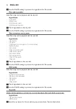 Preview for 12 page of Philips HR2003 Manual