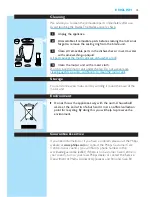 Preview for 13 page of Philips HR2090 Instructions For Use Manual