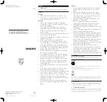 Preview for 8 page of Philips HR2109 User Manual