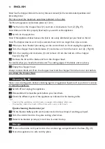 Preview for 12 page of Philips HR2160 User Manual