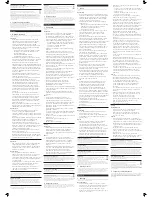 Preview for 4 page of Philips HR2195 Important Information Leaflet