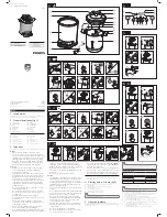 Предварительный просмотр 1 страницы Philips HR2206 User Manual