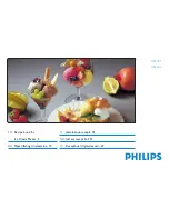 Preview for 1 page of Philips HR2304 Recipe Book