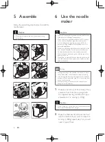 Предварительный просмотр 8 страницы Philips HR2330 User Manual