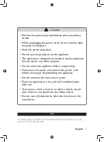 Preview for 7 page of Philips HR2355/07 User Manual