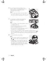 Предварительный просмотр 18 страницы Philips HR2358/06 User Manual