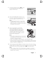 Предварительный просмотр 21 страницы Philips HR2358/06 User Manual