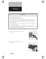 Предварительный просмотр 24 страницы Philips HR2358/06 User Manual