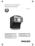Philips HR2358/12 User Manual preview