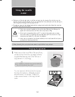 Preview for 12 page of Philips HR2365/05 User Manual