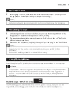 Preview for 7 page of Philips HR2505 User Manual