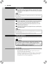 Preview for 8 page of Philips HR2531 User Manual