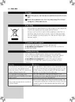 Preview for 22 page of Philips HR2531 User Manual