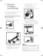 Preview for 15 page of Philips HR2726 User Manual