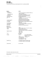 Preview for 2 page of Philips HR2822/10 Specification Sheet