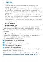 Preview for 8 page of Philips HR2860 User Manual