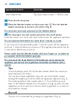 Preview for 10 page of Philips HR2860 User Manual